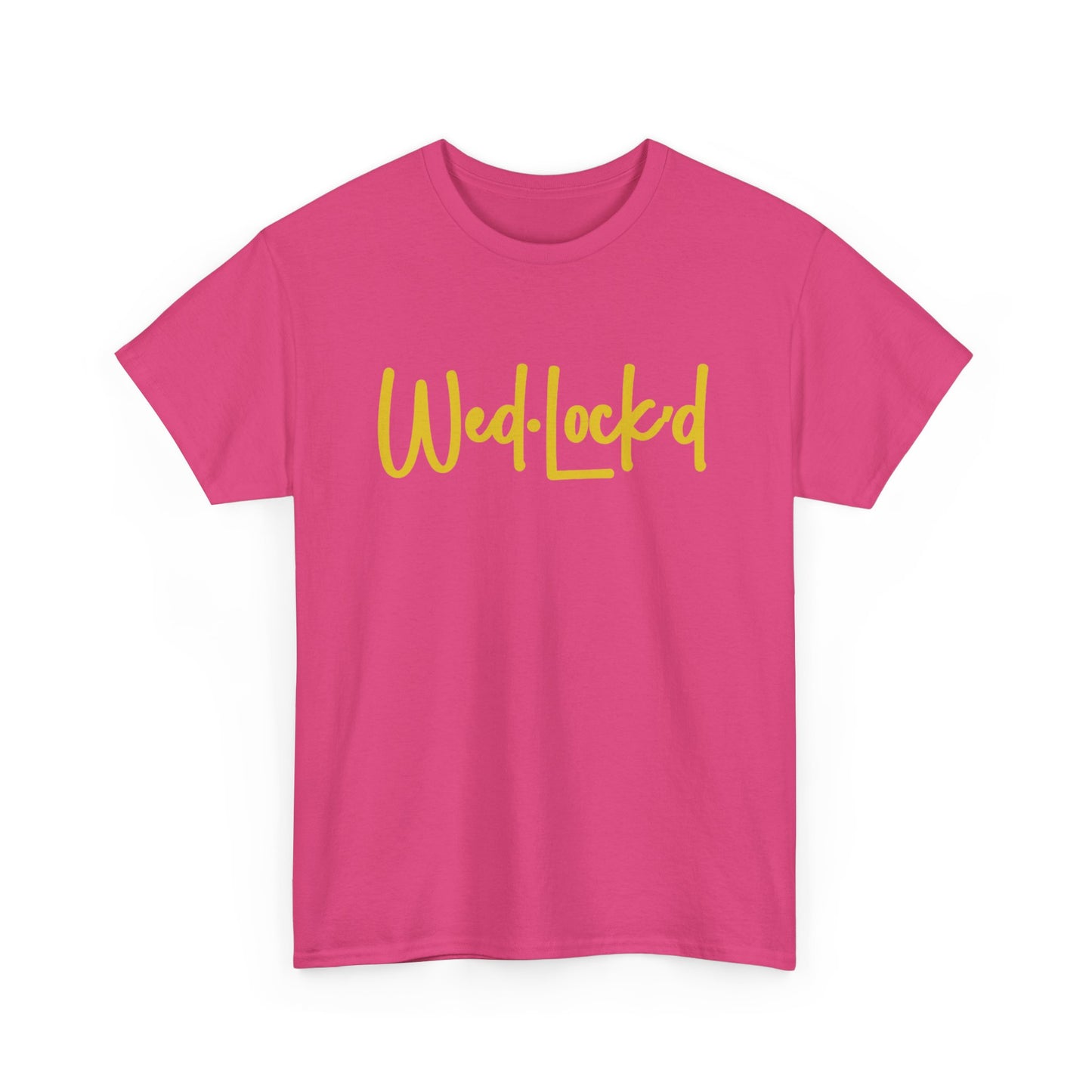 Wedlock'd Unisex Heavy Cotton Tee