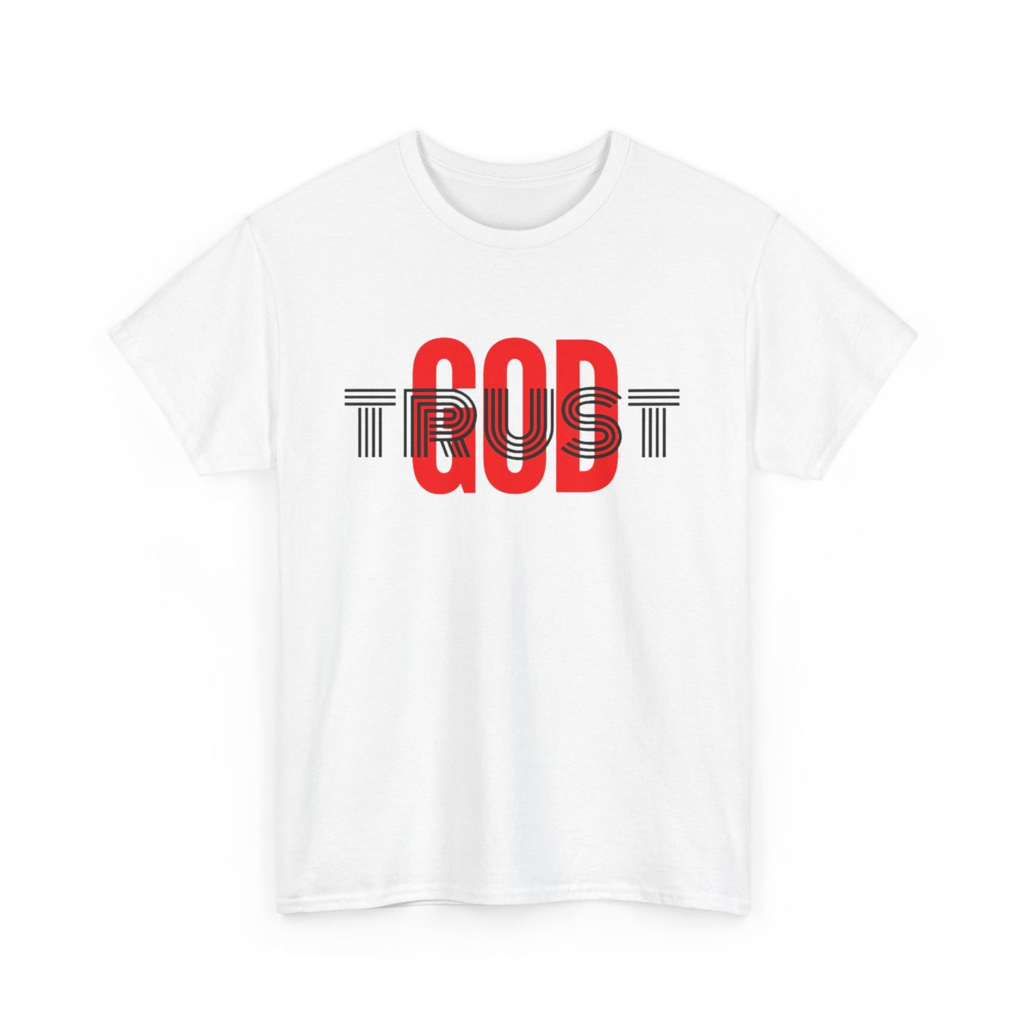 Trust God Unisex Heavy Cotton Tee