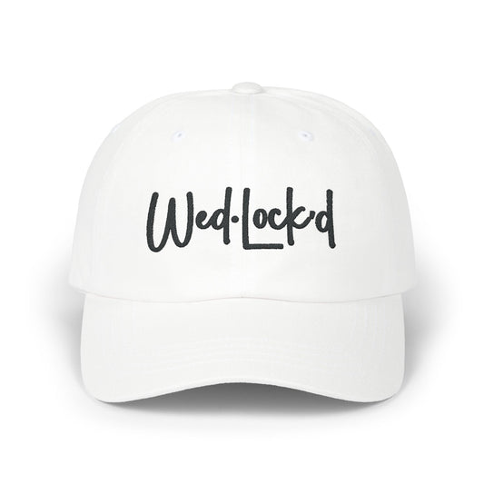 White Classic Embroidered Cap