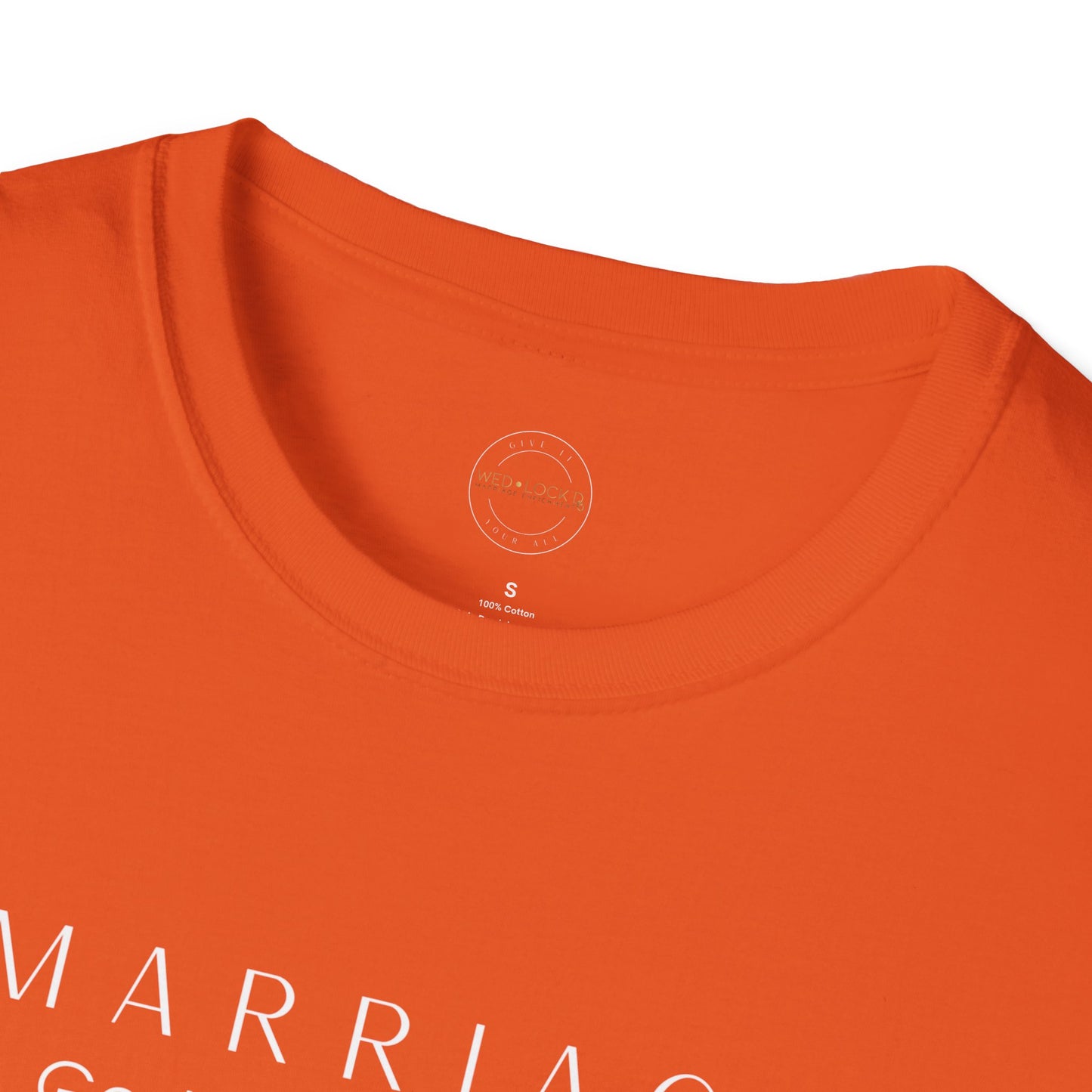 MARRIAGE. GHW. Unisex Softstyle T-Shirt