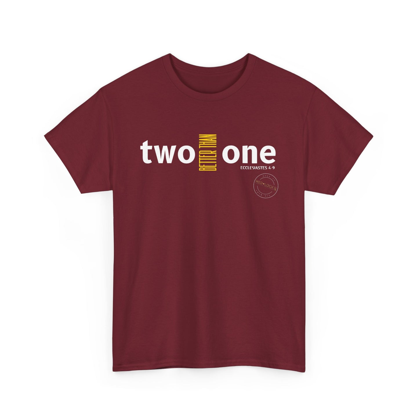 Two:One Unisex Heavy Cotton Tee