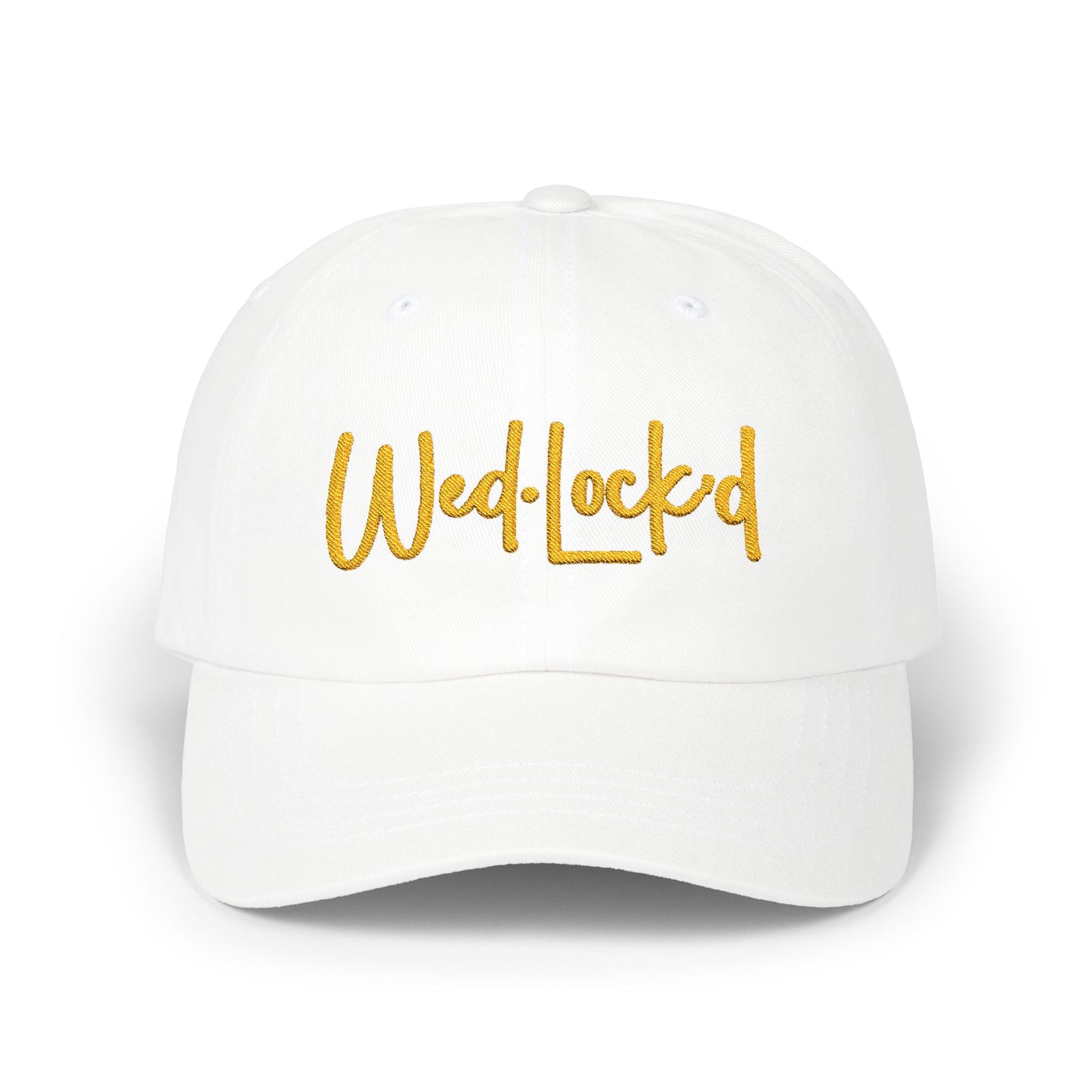 WedLock'd Embroidered Cap