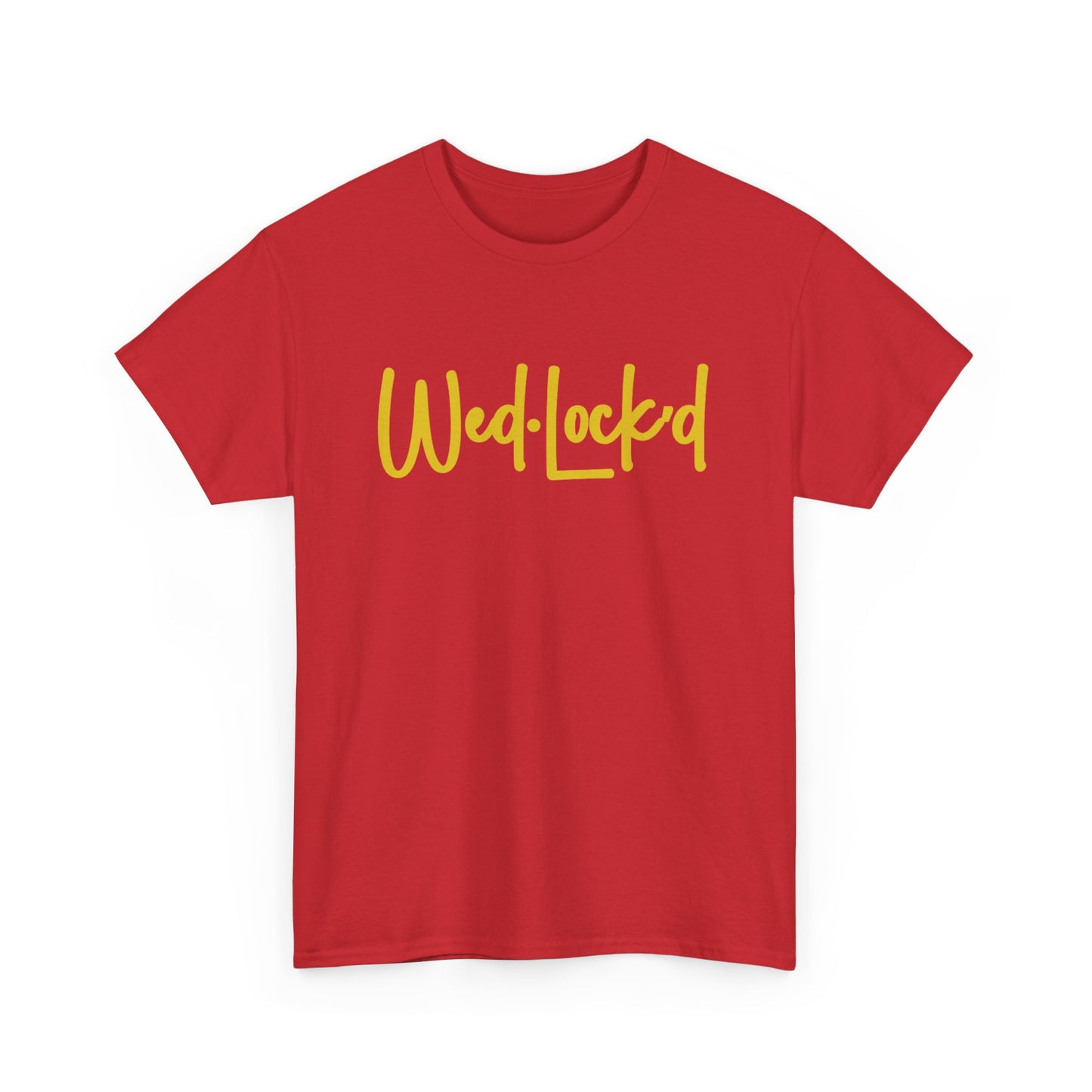 Wedlock'd Unisex Heavy Cotton Tee