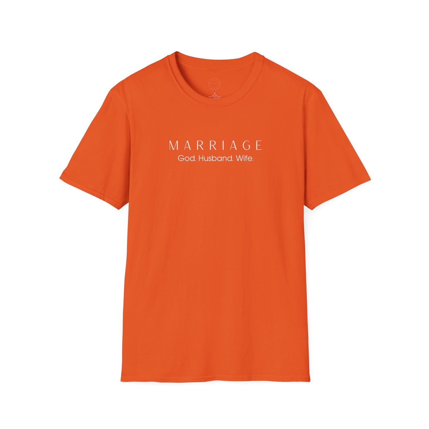 MARRIAGE. GHW. Unisex Softstyle T-Shirt