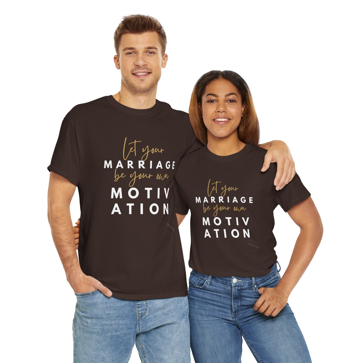 Marriage Motivation Unisex Heavy Cotton Tee