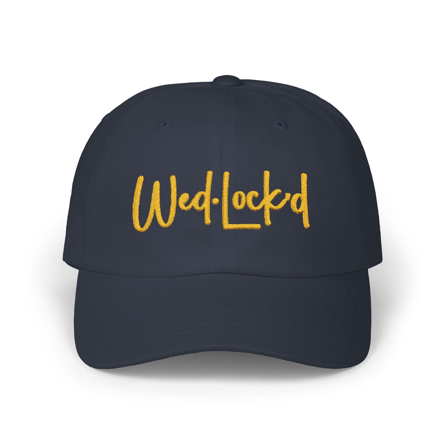 WedLock'd Embroidered Cap