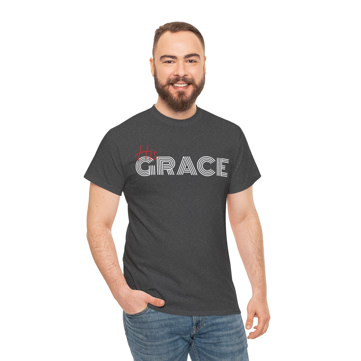 His Grace Unisex Heavy Cotton Tee