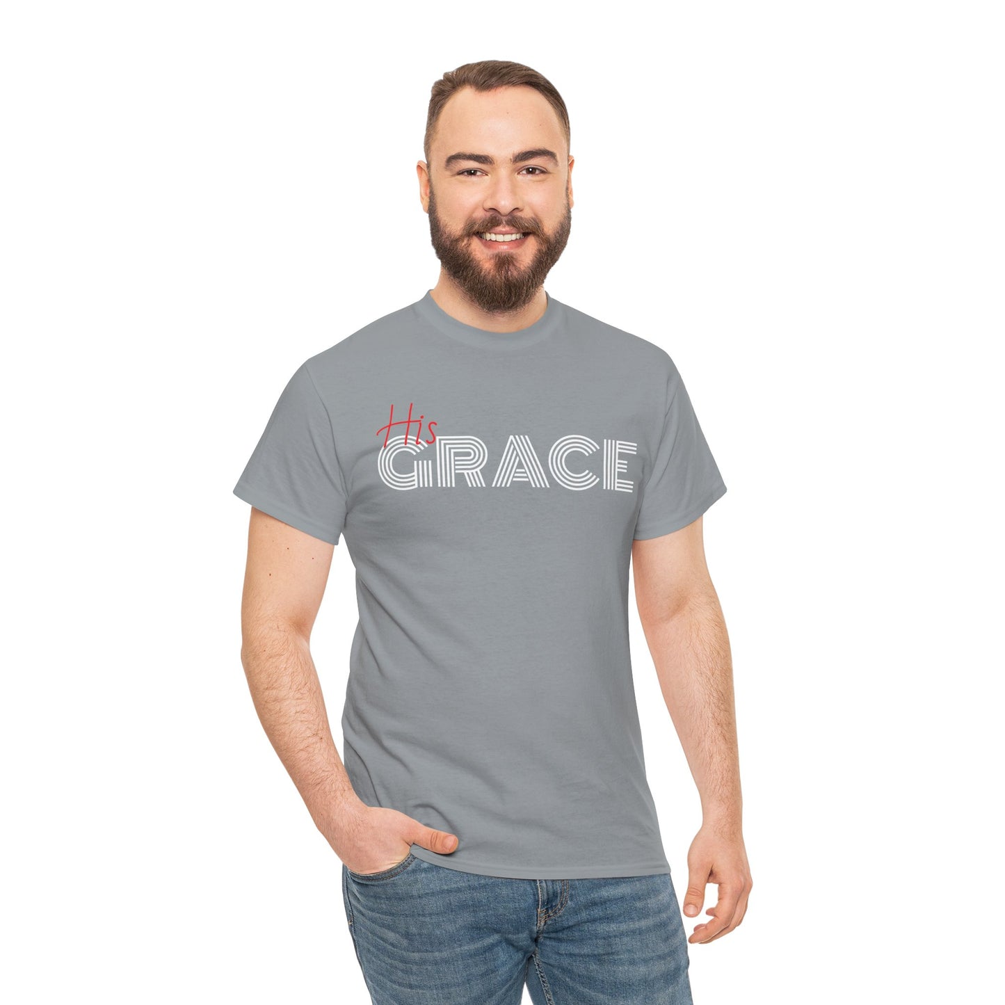 His Grace Unisex Heavy Cotton Tee