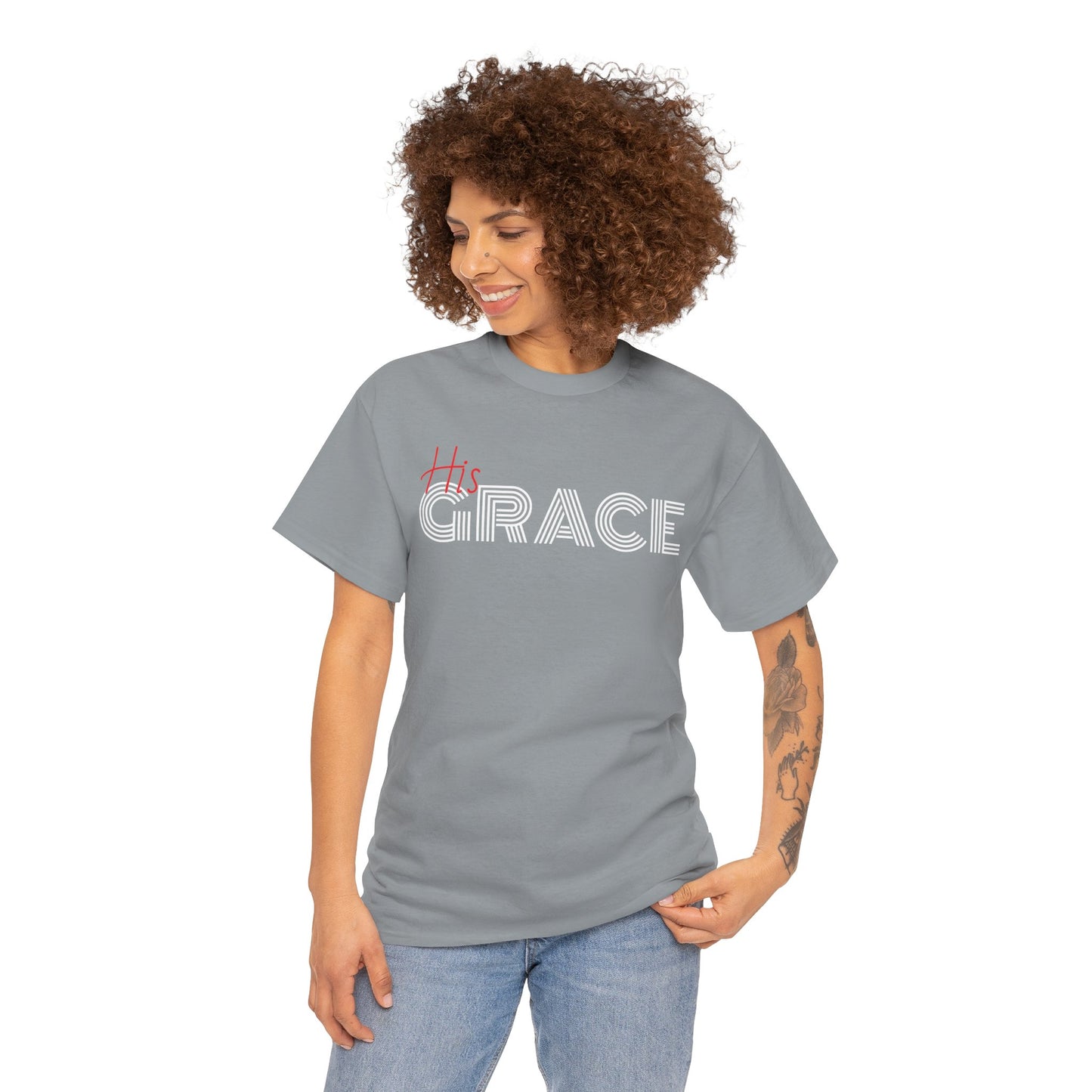 His Grace Unisex Heavy Cotton Tee