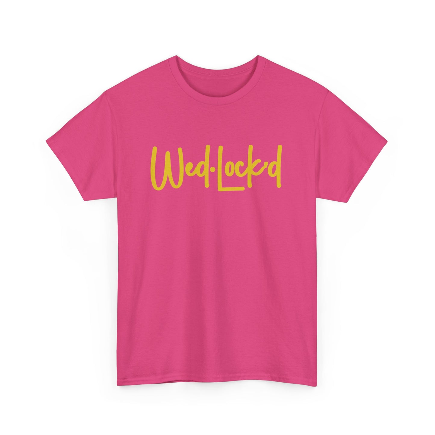 Wedlock'd Unisex Heavy Cotton Tee