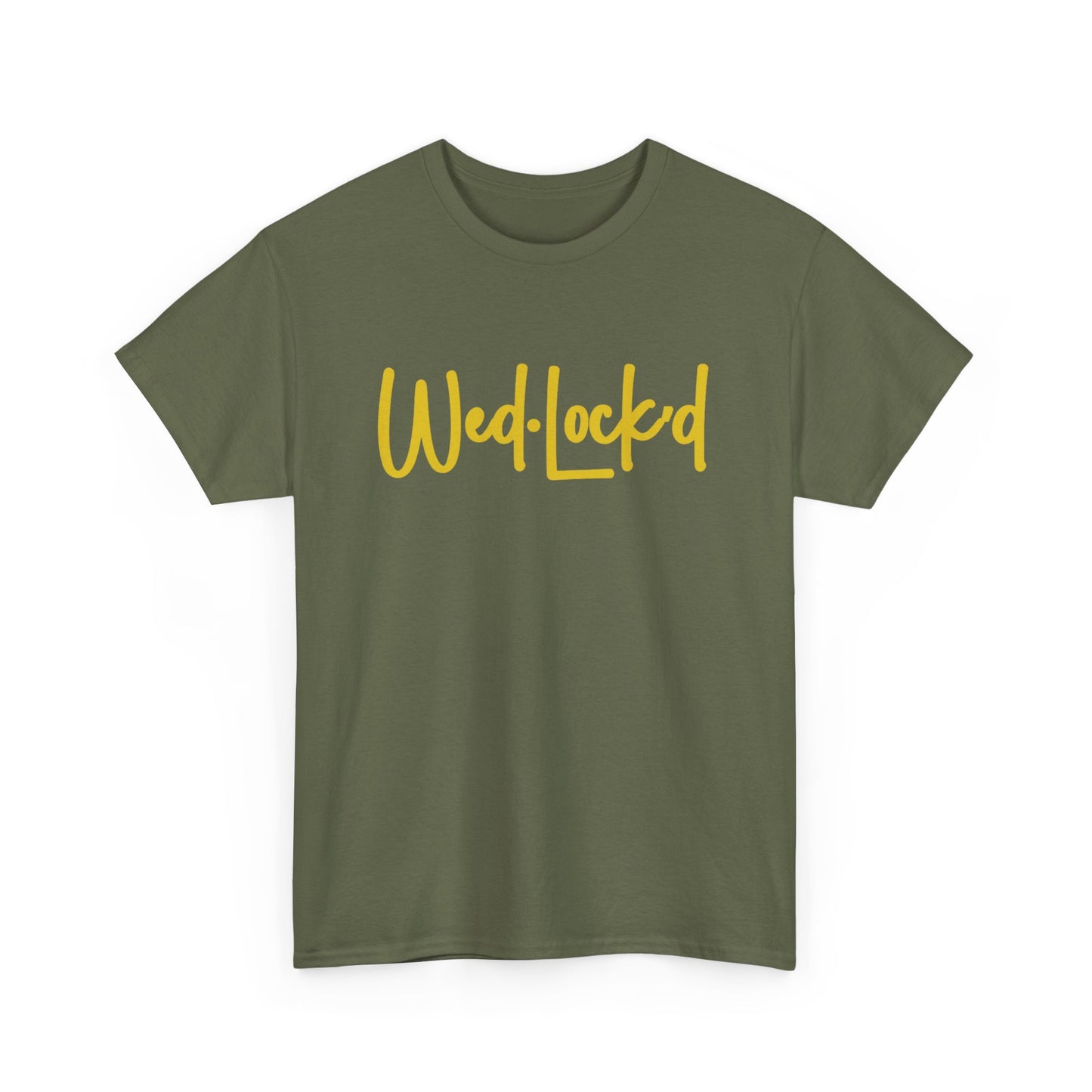 Wedlock'd Unisex Heavy Cotton Tee