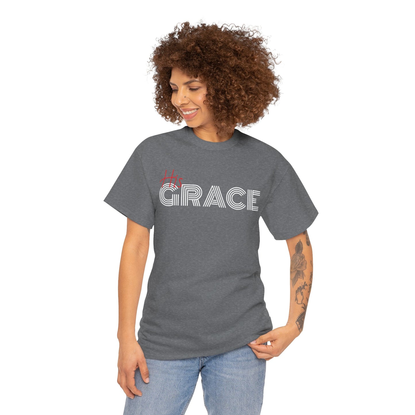 His Grace Unisex Heavy Cotton Tee