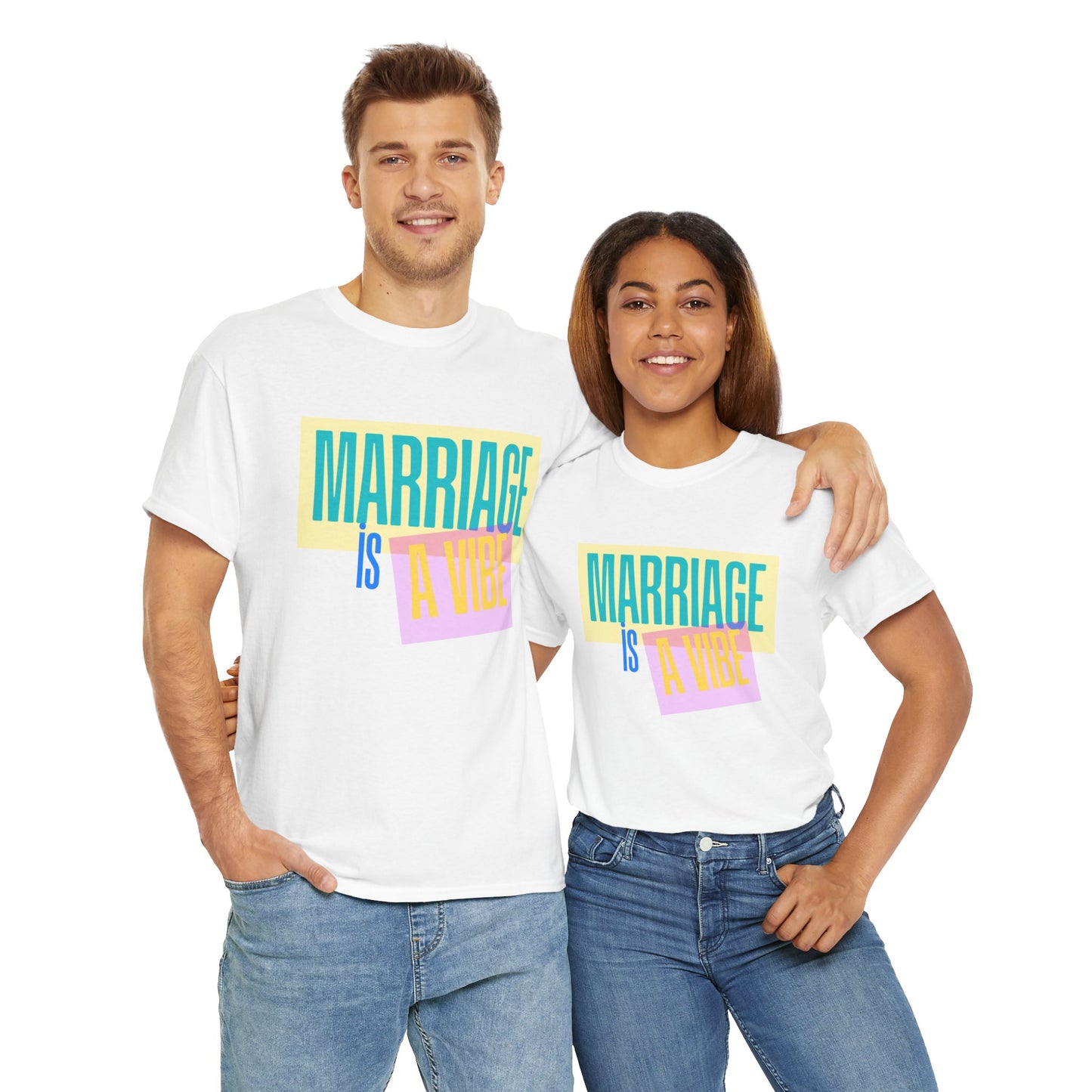 Marriage is a Vibe Unisex Heavy Cotton Tee