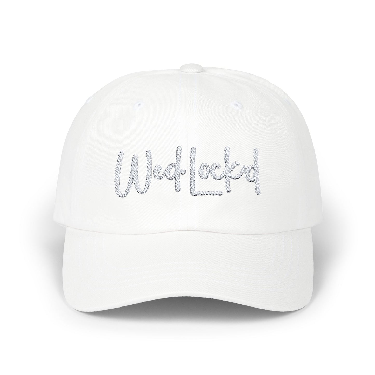 Wedlock'd Embroidered Cap