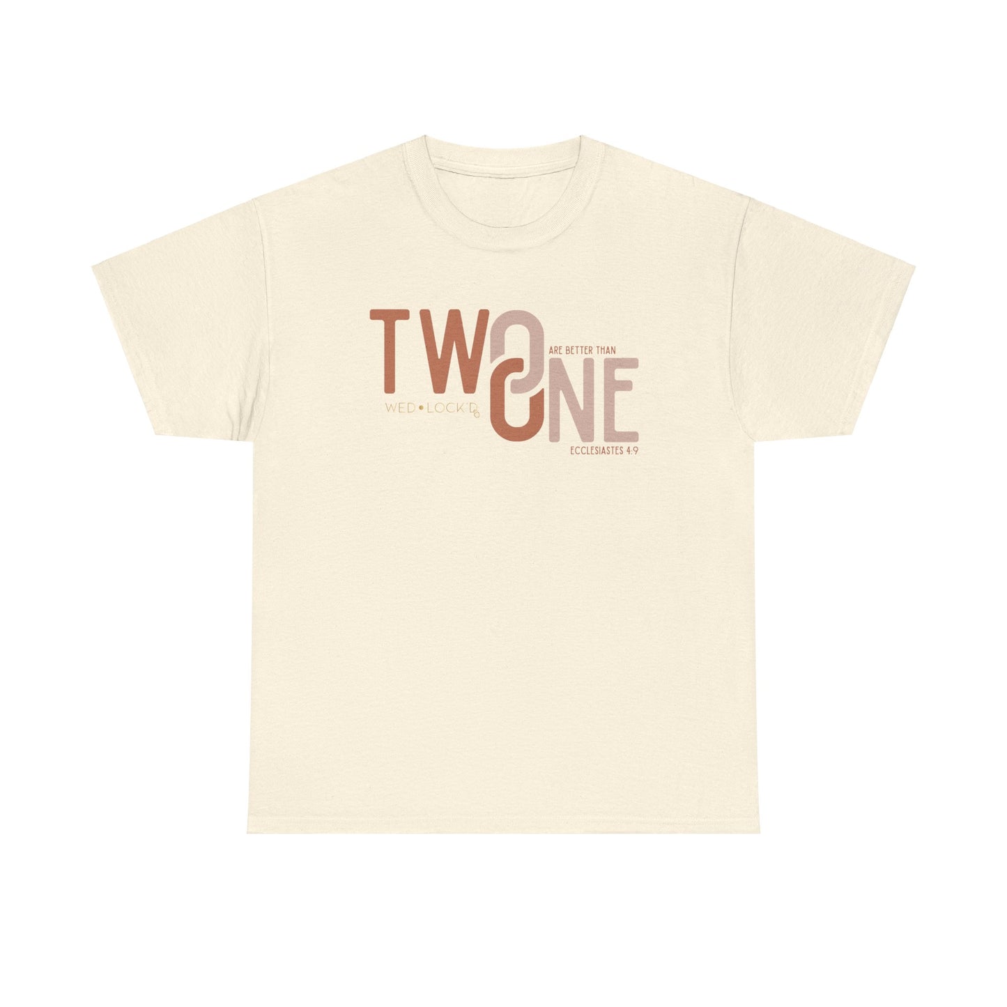 Two:One Unisex Heavy Cotton Tee