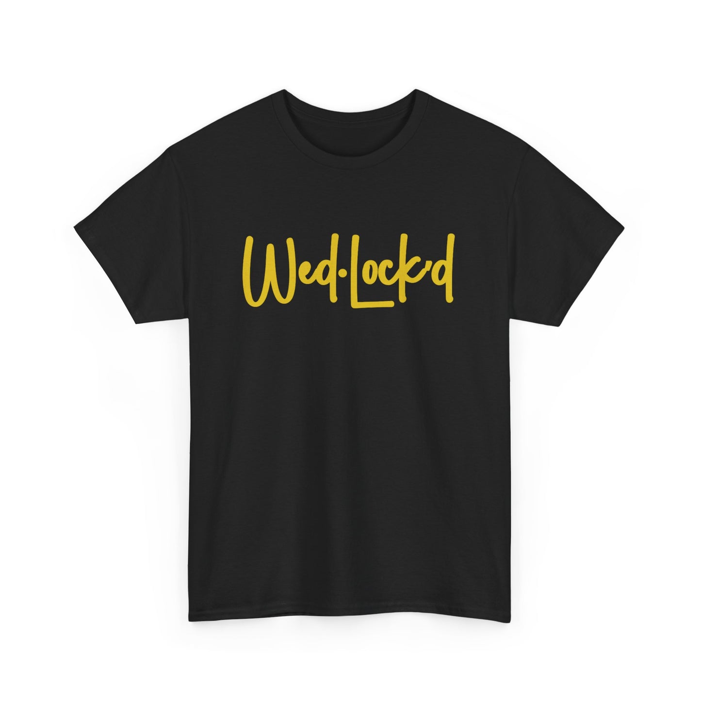 Wedlock'd Unisex Heavy Cotton Tee