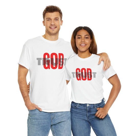 Trust God Unisex Heavy Cotton Tee