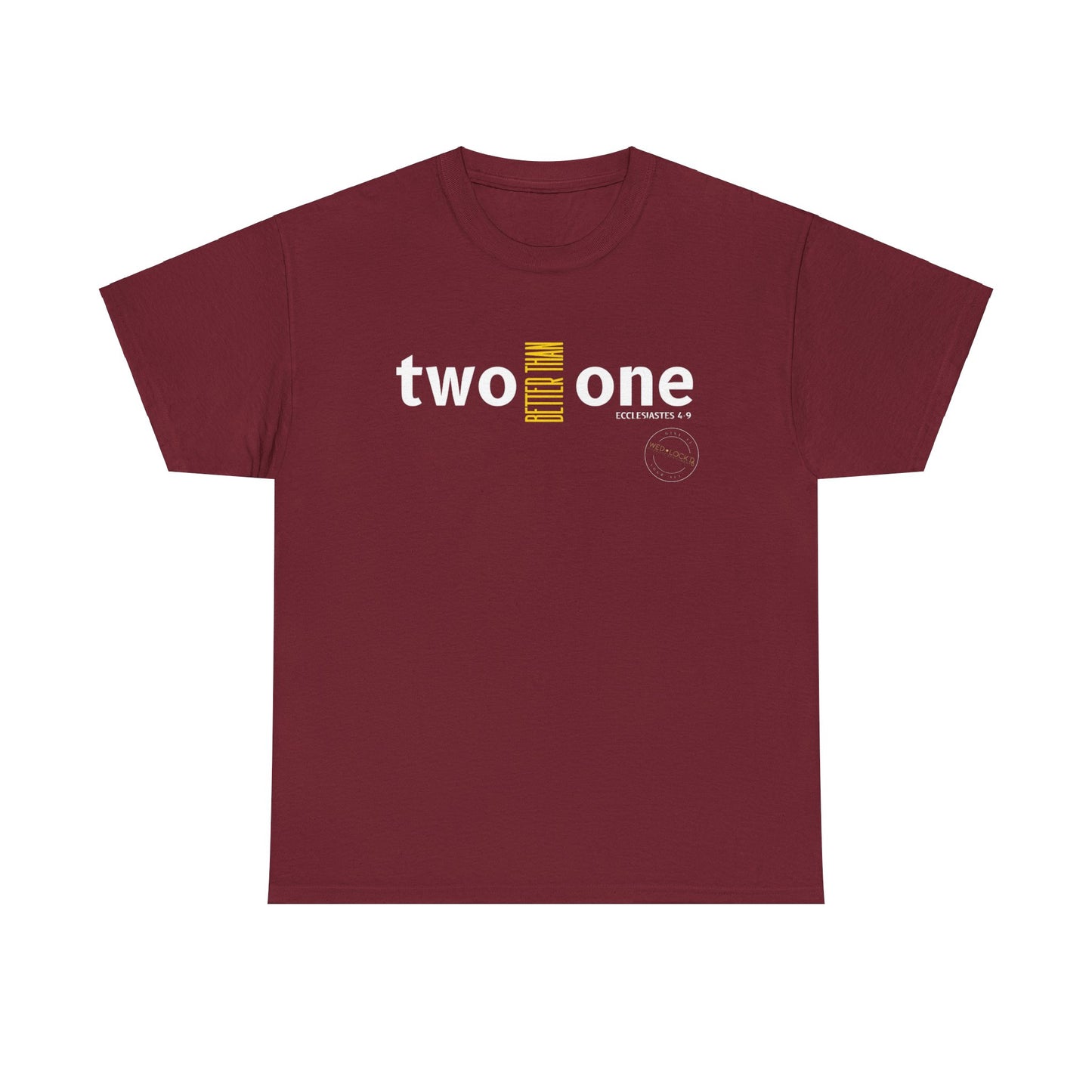 Two:One Unisex Heavy Cotton Tee