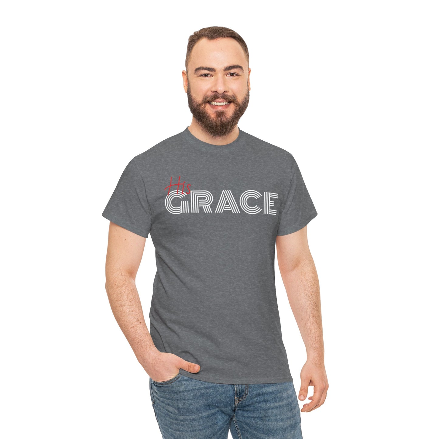 His Grace Unisex Heavy Cotton Tee