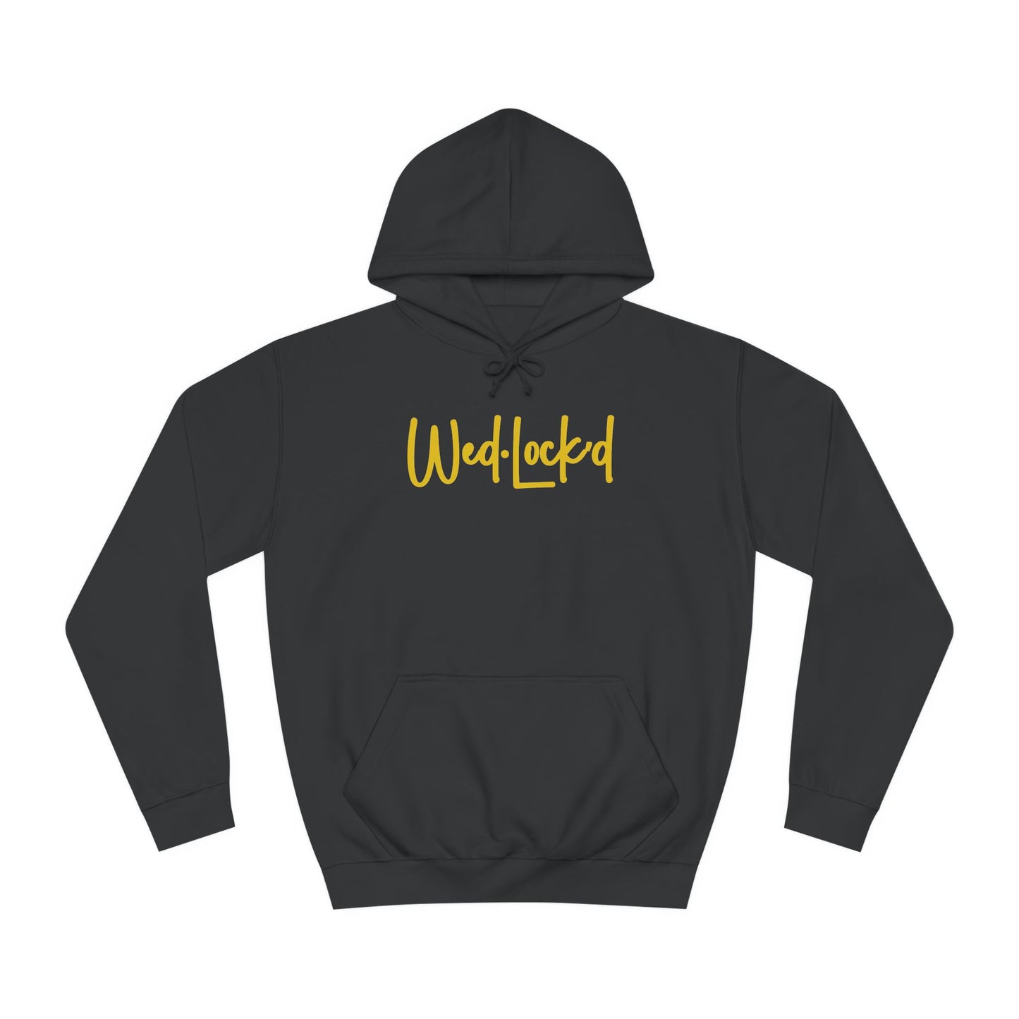 WedLock'd Script Unisex College Hoodie