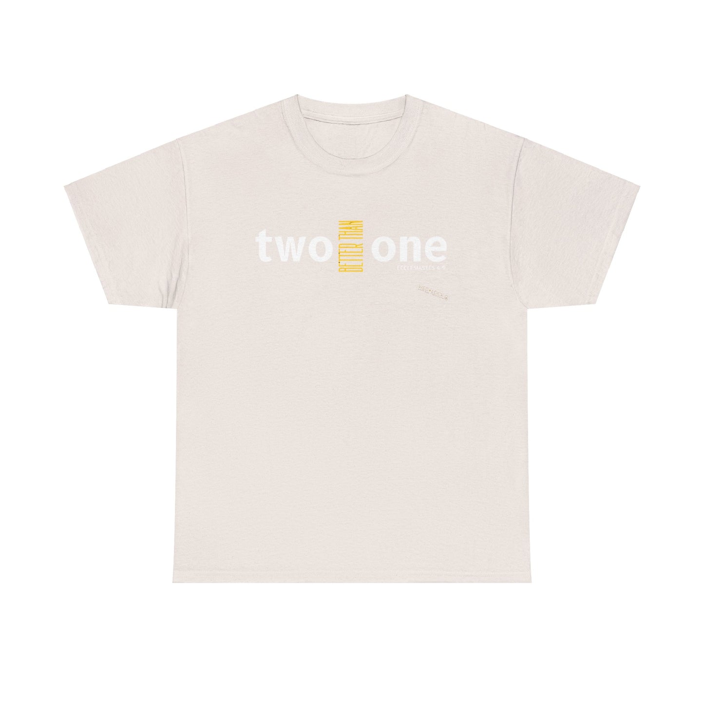 Two:One Unisex Heavy Cotton Tee