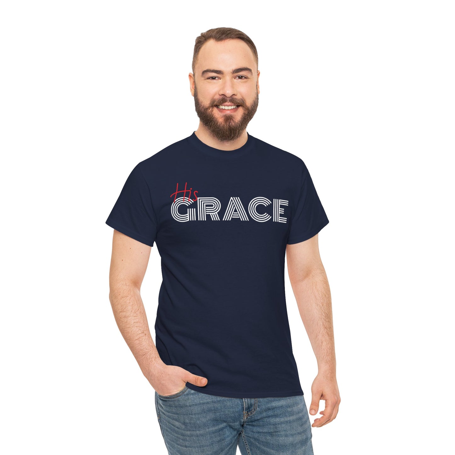 His Grace Unisex Heavy Cotton Tee