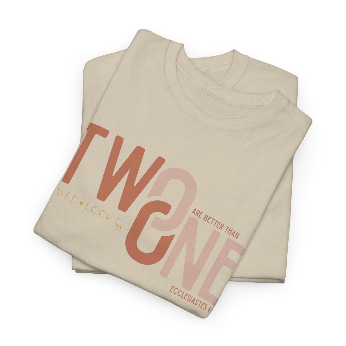 Two:One Unisex Heavy Cotton Tee