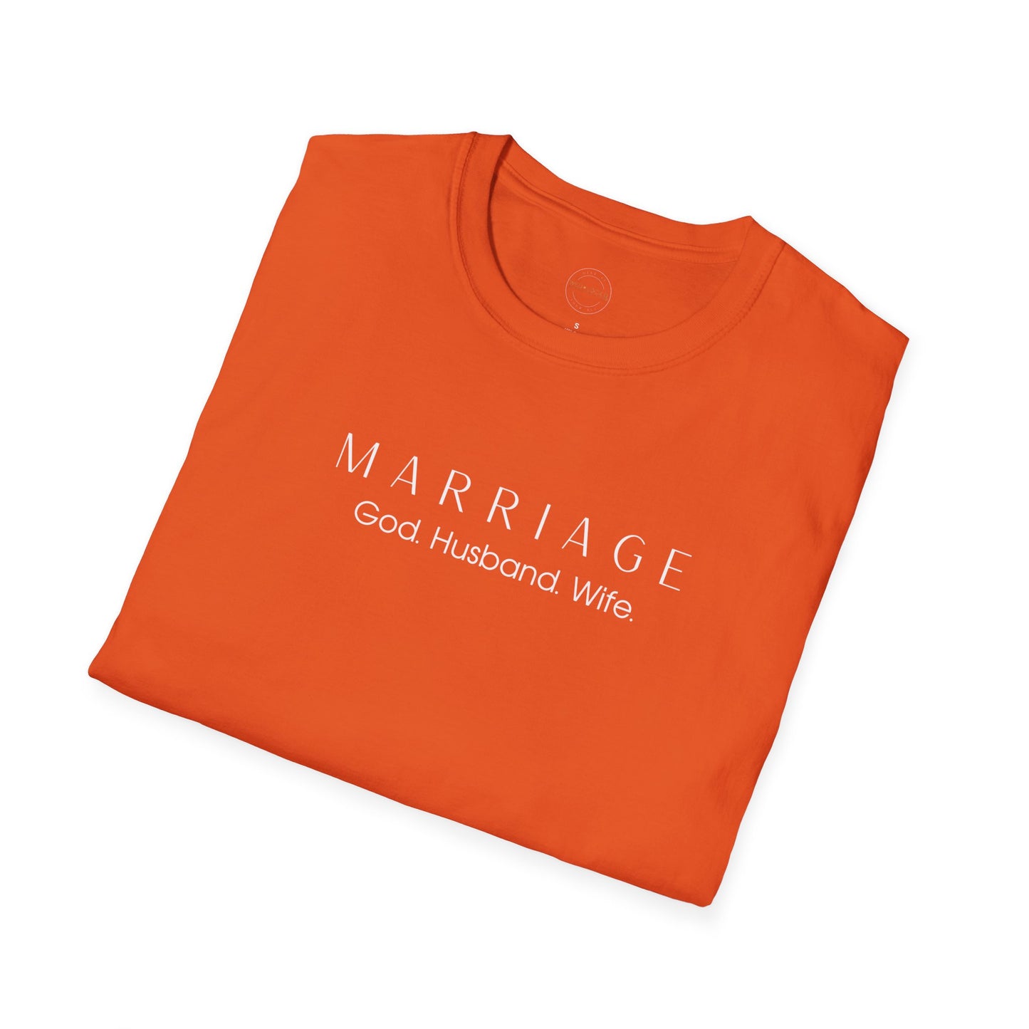 MARRIAGE. GHW. Unisex Softstyle T-Shirt