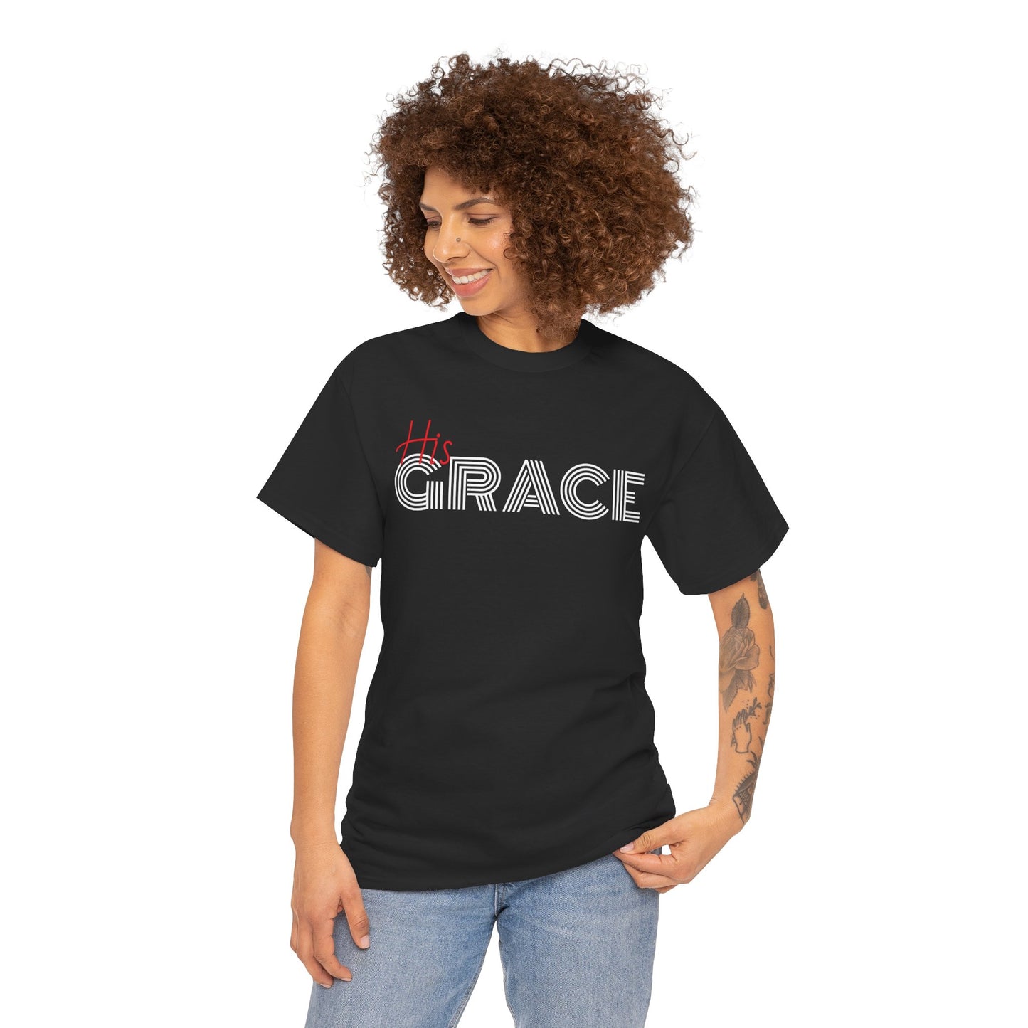 His Grace Unisex Heavy Cotton Tee