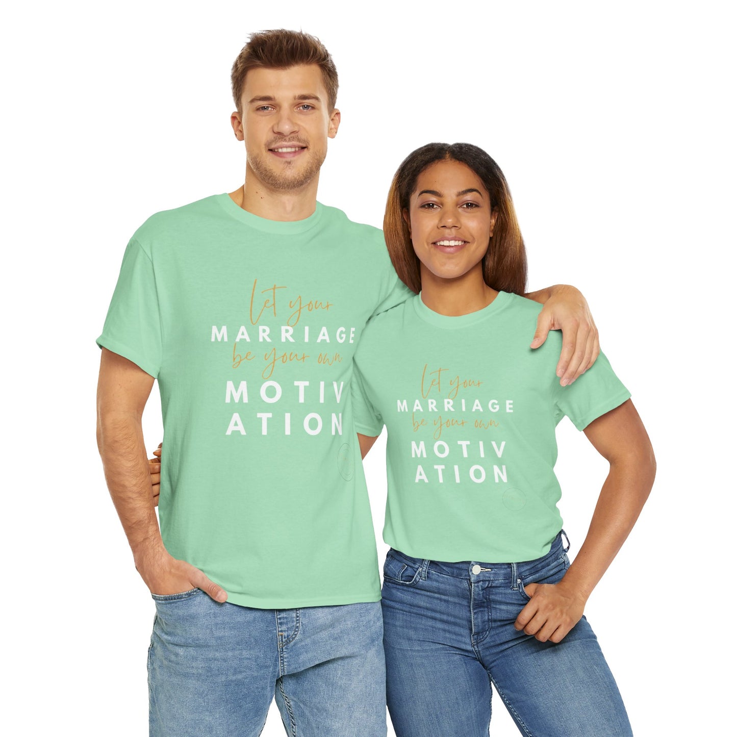 Marriage Motivation Unisex Heavy Cotton Tee