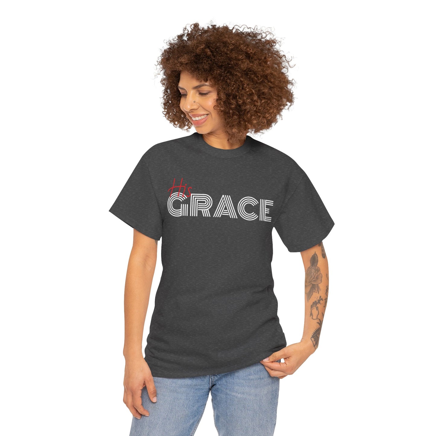 His Grace Unisex Heavy Cotton Tee