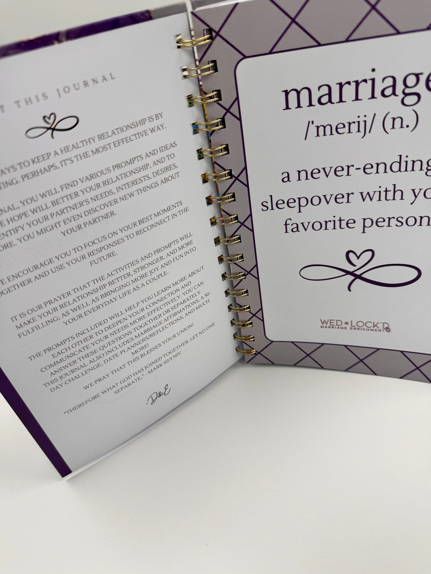 Lock'd In Marriage Journal